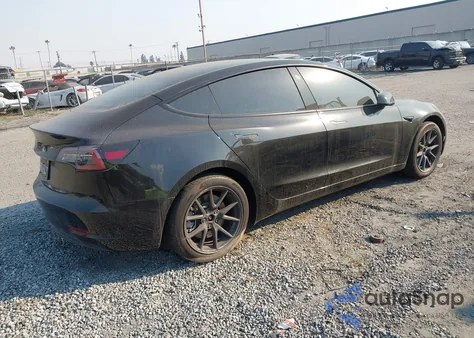 2023 Tesla Model 3 Rear-Wheel Drive from USA, damaged, VIN 5YJ3E1EA2PF584631